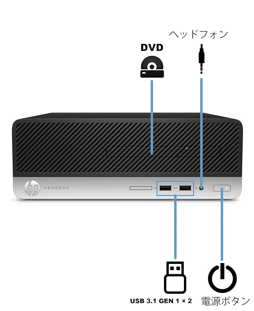 Amazon.co.jp: HP Pro Desk 400 G5 SFF Intel 第八世代Core i5